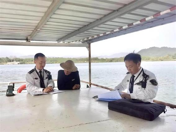 潮州海事部門開展涉客渡船“全面體檢”，守護群眾“五一”出行安全